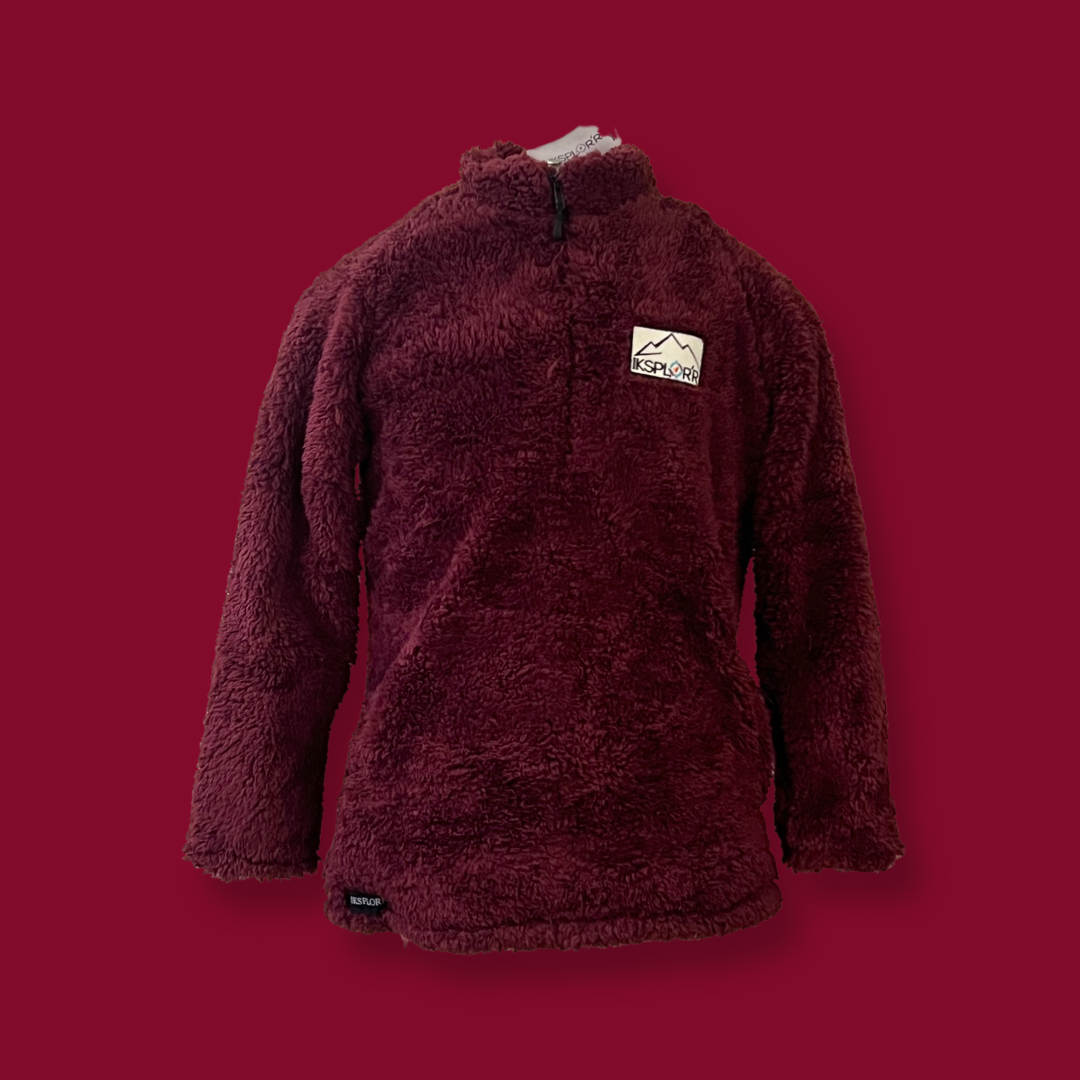 IKSPLORR Sherpa (burgundy)