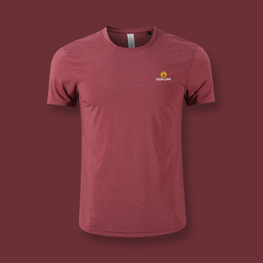 Iksplorr T-Shirt (Burgundy)